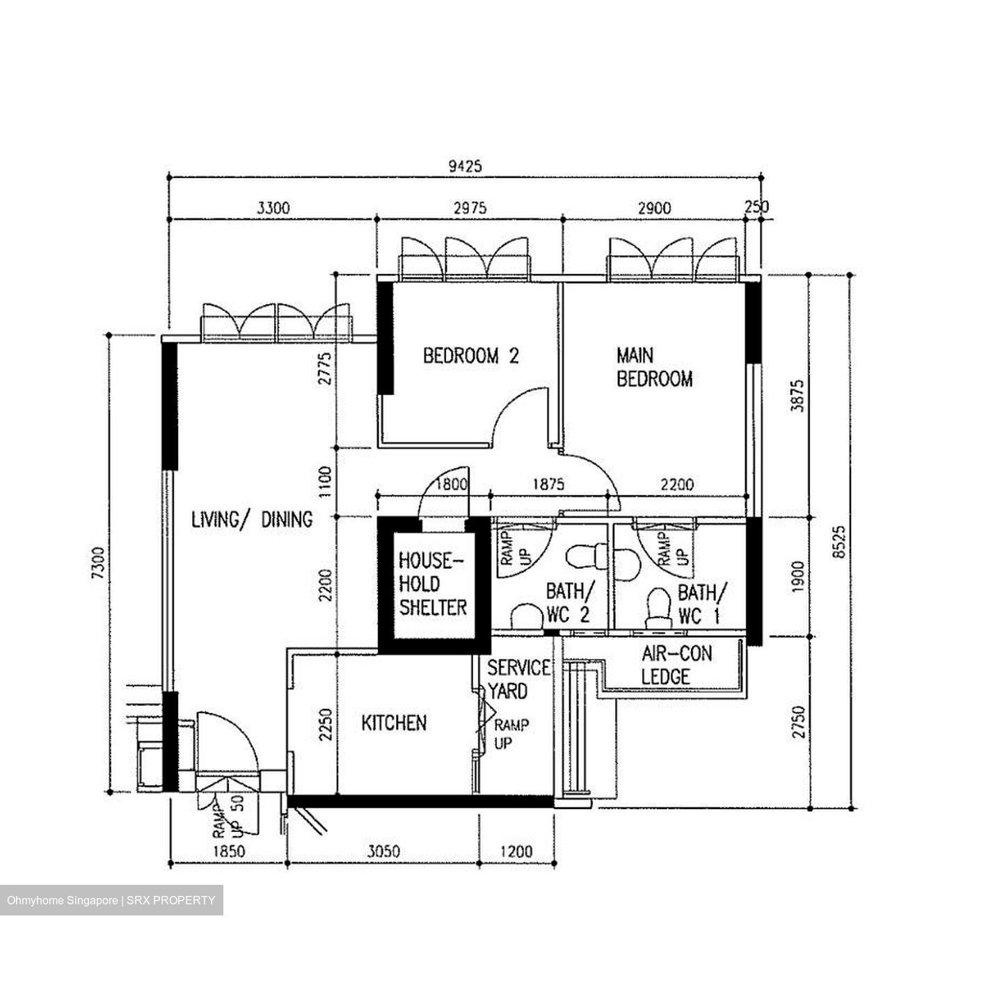 Blk 180A Boon Lay Meadow (Jurong West), HDB 3 Rooms #639543651